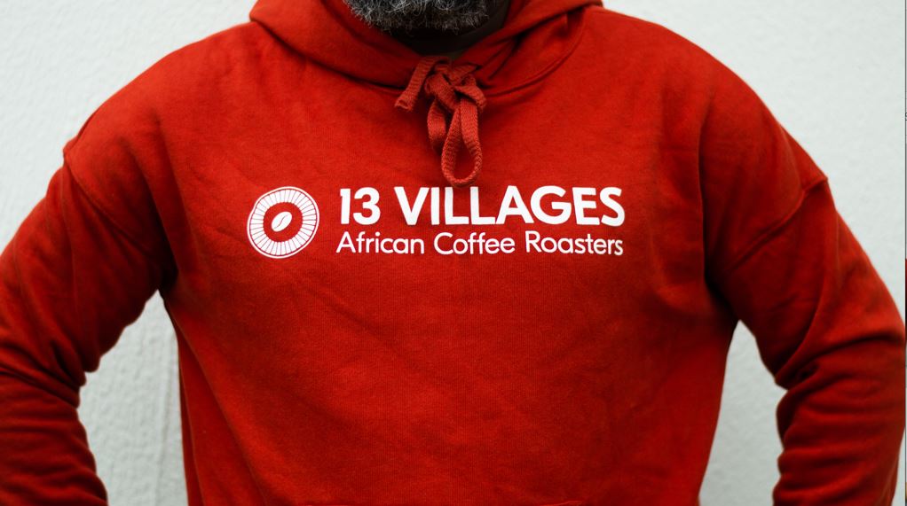 Orange Hoodie - 13 Villages